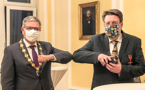 Michael Bischoff und Gert-Uwe Mende