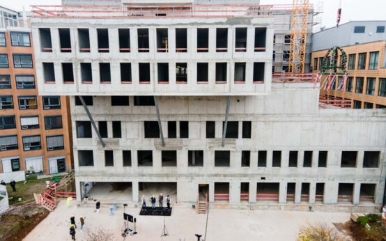 Richtfest St.-Josefs-Hospital