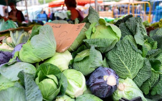 Wiesbadener Wochenmarkt im Herbst