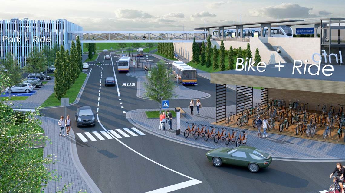 Bahnhof Delkenheim, Wallauer Spange