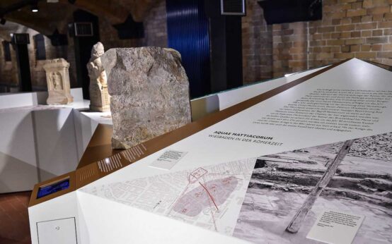 Auch in Januar:Aqua Mattiacorum – Wiesbaden in der Römerzeit. ©2018 Volker Watschounek