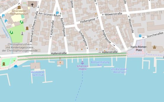 Hafenstraße in Wiesbaden Bierstadt