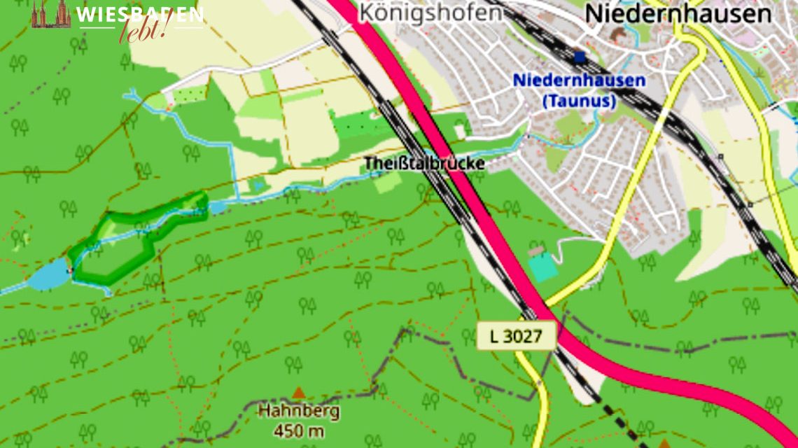 Hessen mobil, Niedernhausen ©2020 Openstreetmap