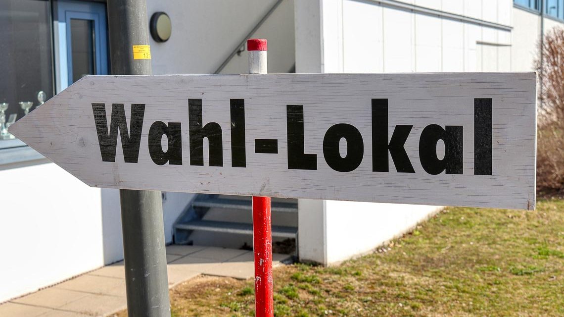 Kommunalwahlen / Wahllokale / Europawahl in Wiesbaden