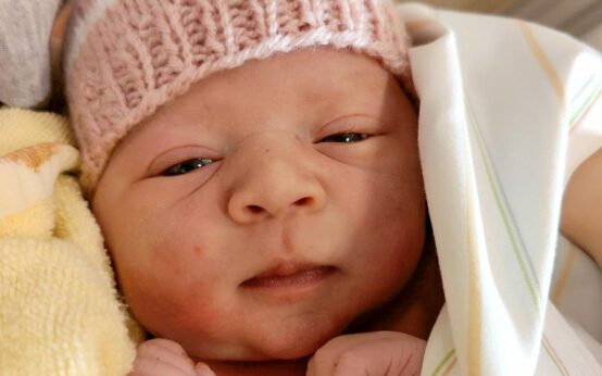 Wiesbadens Neujahrsbaby heißt Zoe Krug.