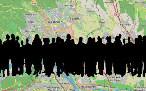 Wiesbaden wächst, ein bisschen, Familien sind zufrieden.