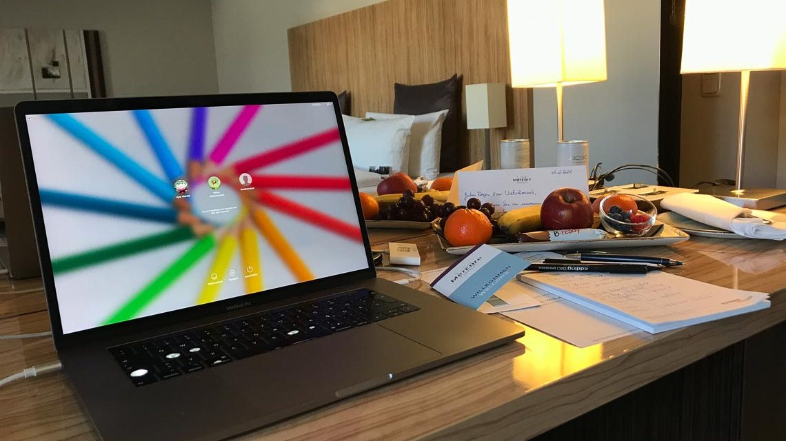 Homeoffice im Hotel