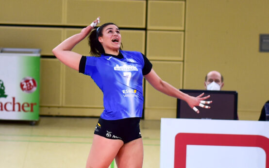 Archivbild, Marijeta Runjic – 1. Volleyball Bundesliga, Damen, 2020.2021, 16. Spieltag, VC Wiesbaden – Rote Raben Vilsbiburg, 0:3