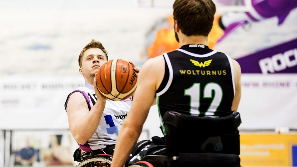 Die Rhein River Rhinos gewinnen mit 68:63 gegen die RBB München Iguanas