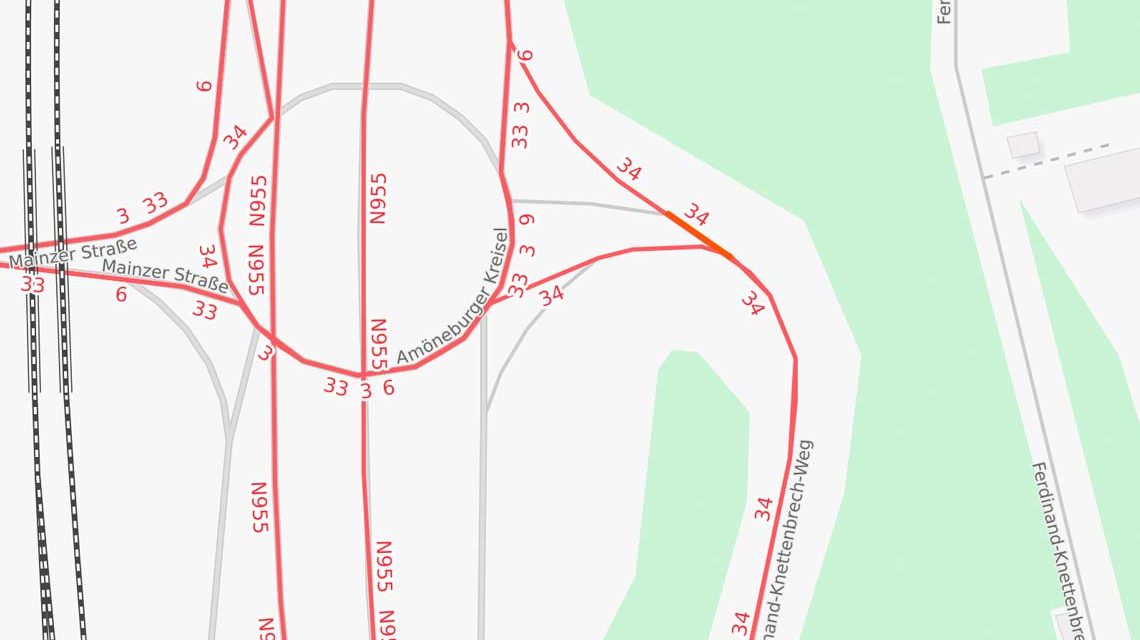 Ferdinand Knettenbrech Weg ©2021 Openstreetmap