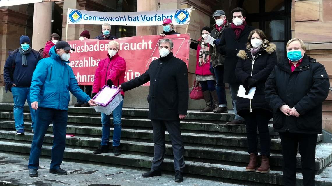 Bezahlbarer Wohnraum: Mehr als 3000 Menschen haben den Aufruf unterzeichnet.