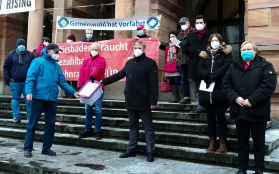 Bezahlbarer Wohnraum: Mehr als 3000 Menschen haben den Aufruf unterzeichnet.