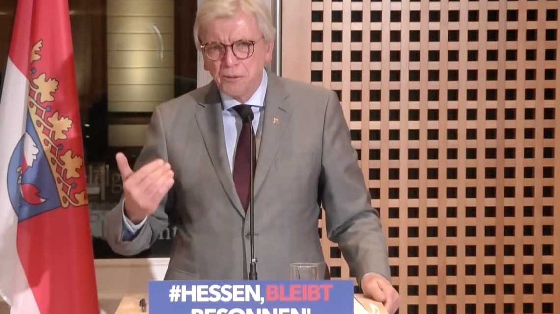 Volker Bouffier Pressekonferenz, Infektionsschutzgesetz, Lockdown