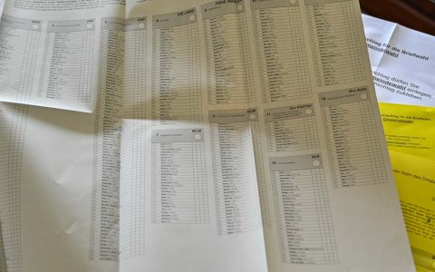 Briefwahl, Kommunalwahlen