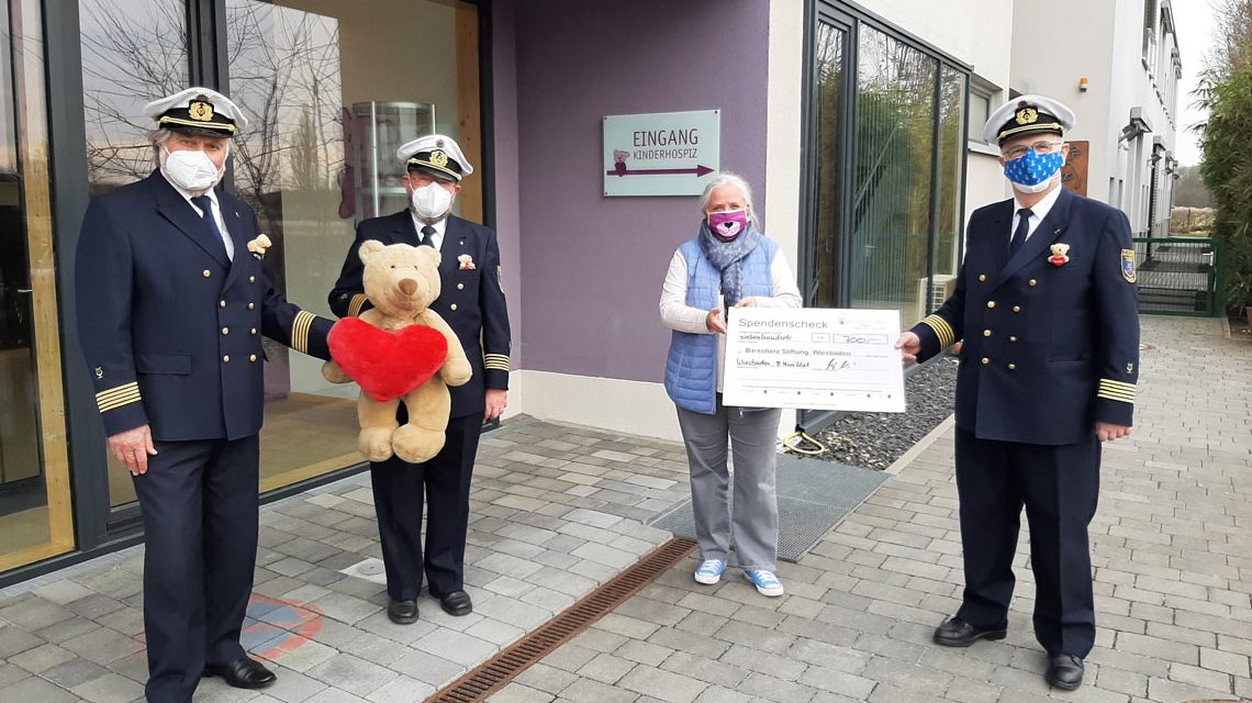 Wasserschutzpolizei an der Seite von Bärenherz