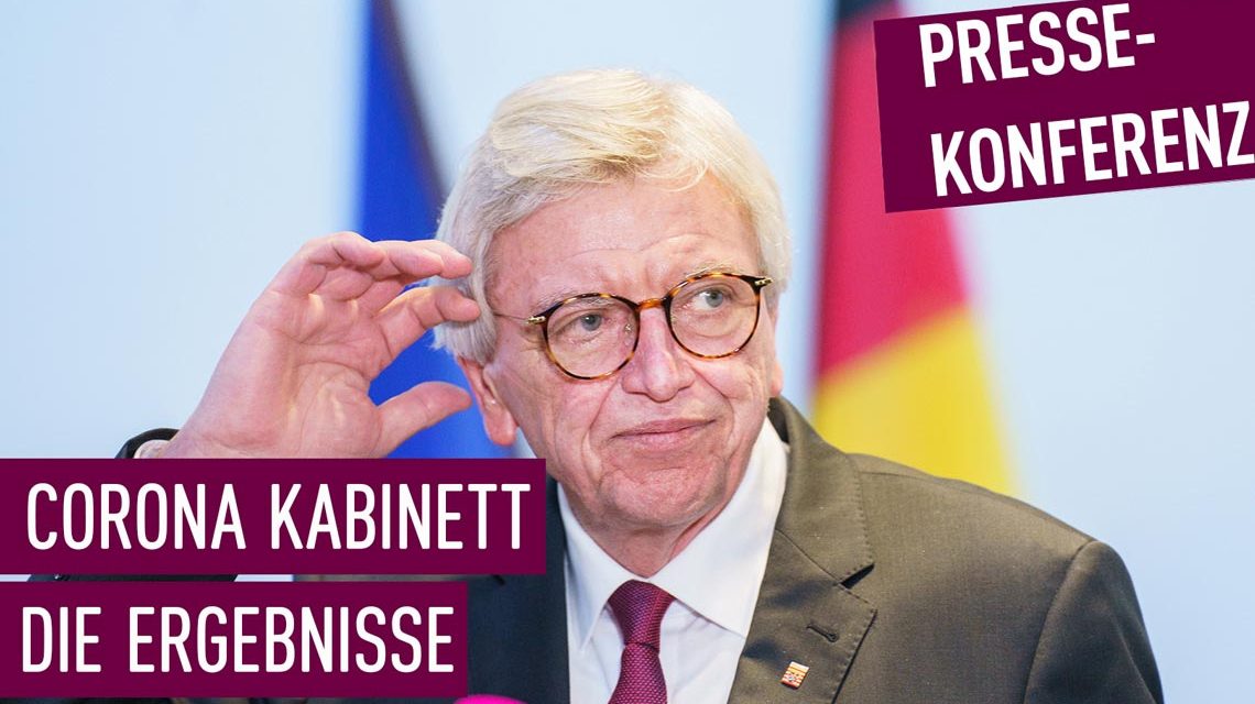 Live: Ministerpräsident Volker Bouffier