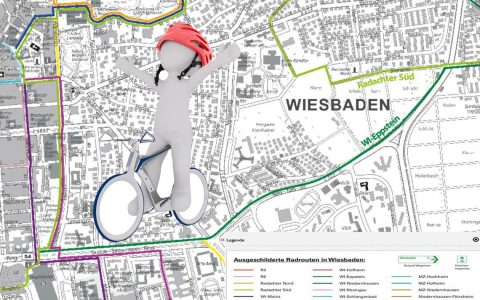 Neuauflage der städtischen Radverkehrskarte