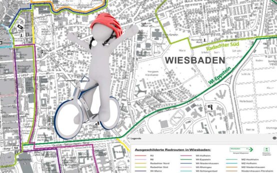 Neuauflage der städtischen Radverkehrskarte