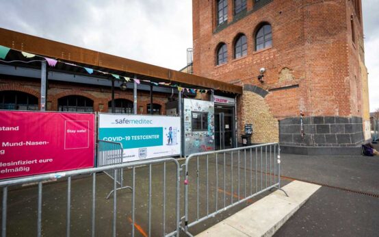 Schnelltest-Center am Schlachthof