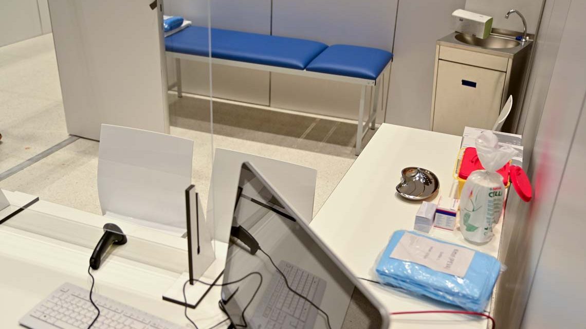 Das RMCC im Herzen von Wiesbaden wird zum Impfzentrum.