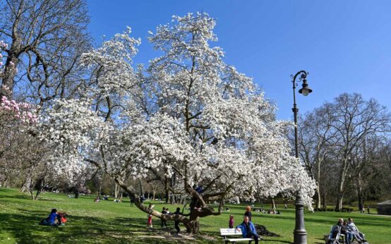 Osterwetter: Karfreitag, Sommerlaune, die Menschen zieht es raus.