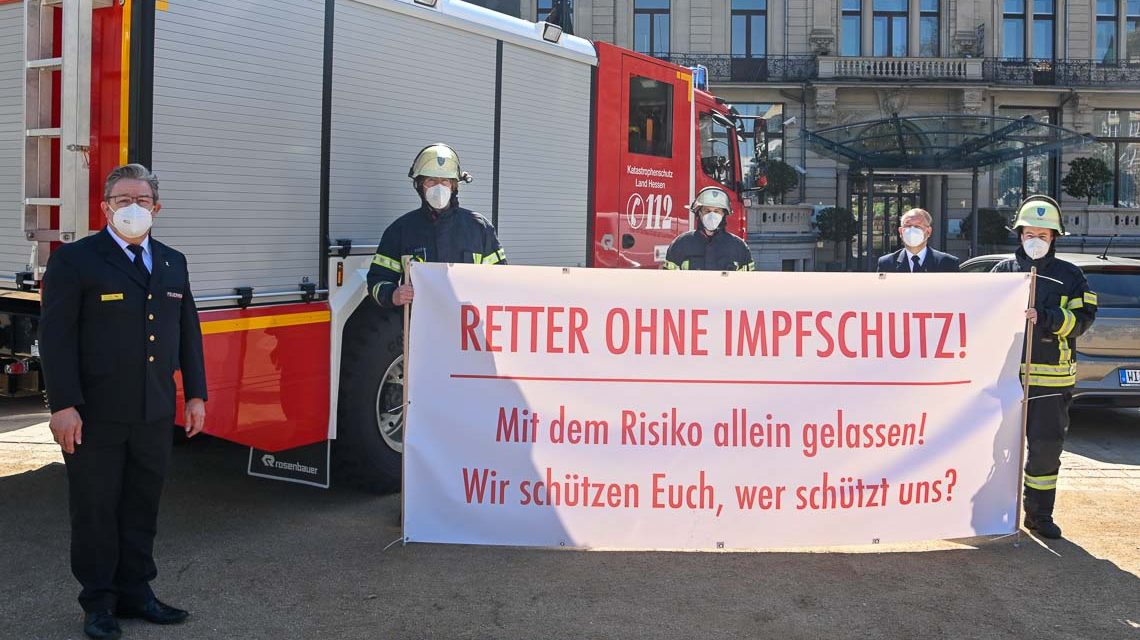 Hessens Feuerwehren ohne Impfschutz