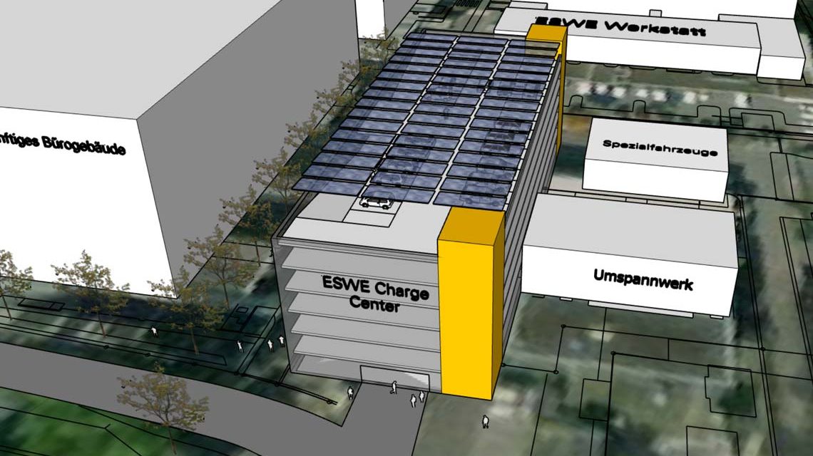 ESWE baut Vorzeige-Hub für E-Fahrzeuge