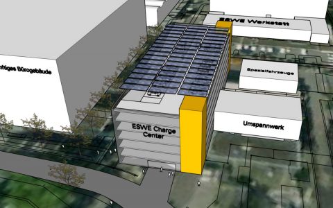 ESWE baut Vorzeige-Hub für E-Fahrzeuge