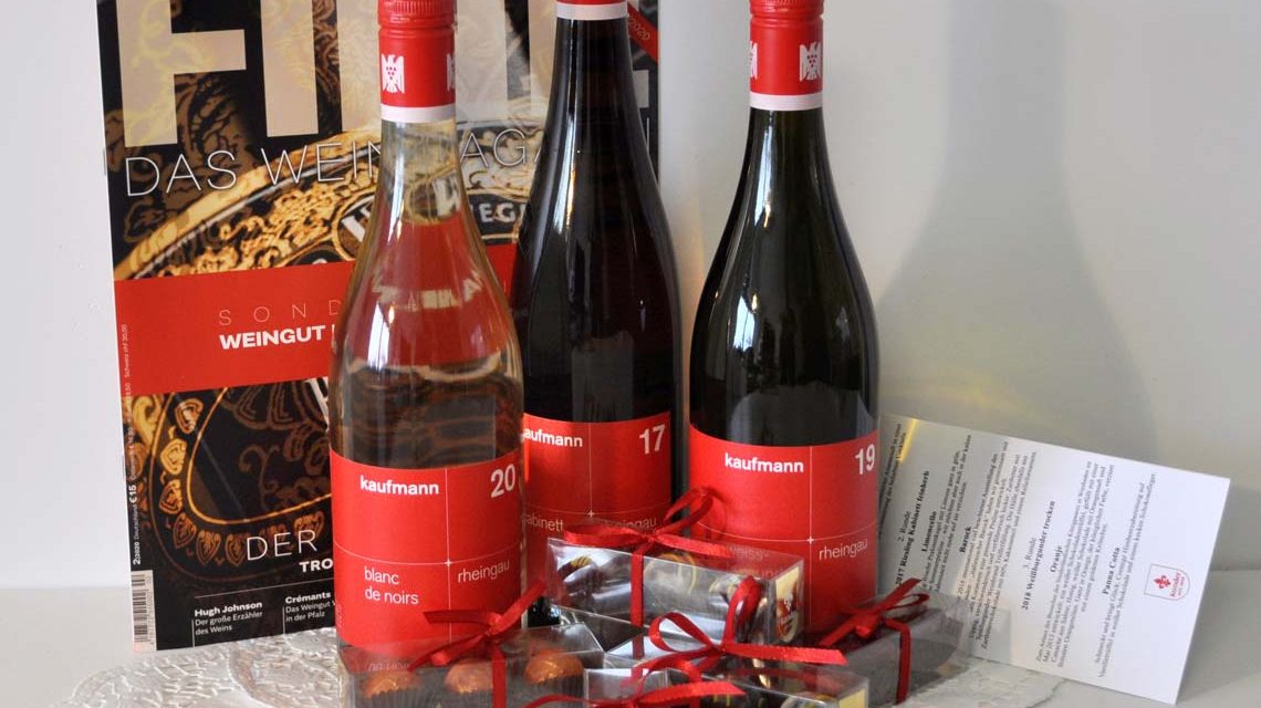 K & K, Pralinen und Wein