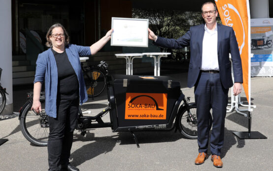 SOKA-BAU, fahrradfreundlicher Arbeitgeber