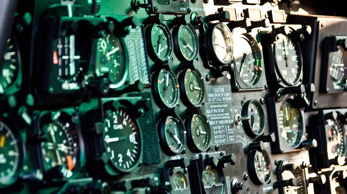 Ostfeld, Istrumente, Cockpit, Flugzeug