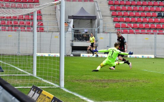 3. Liga, 2020.2021, 36. Spieltag, SV Wehen Wiesbaden gegen, 1860 1:1