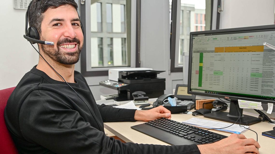 Gesundheitskonferenz : Containment Manager zur Kpontaknachverfolgung im Gesundheitsamt Wiesbaden.