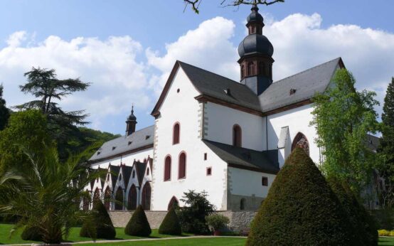 Kloster Eberbach, eine Spielstätte beim Rheingau-Musik-Festival.
