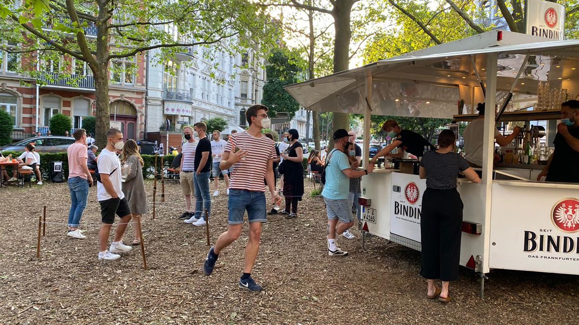 Außengastronomie am Sedanplatz