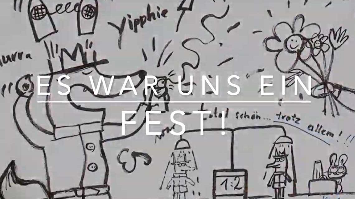 Junger Literaturpreis, Screenshot der Verleihung