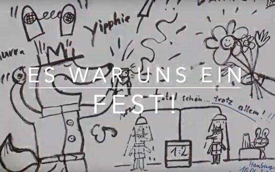 Junger Literaturpreis, Screenshot der Verleihung