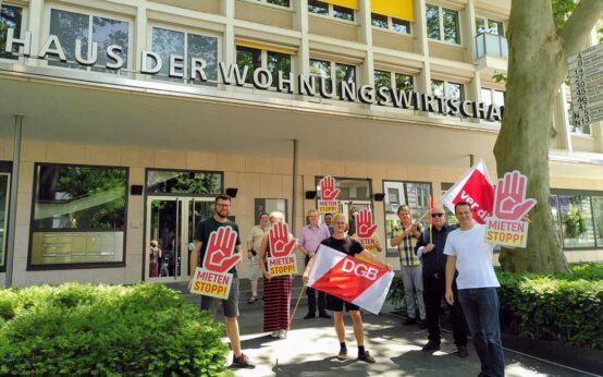 DGB und ver.di fordern sechsjährigen Mietenstopp
