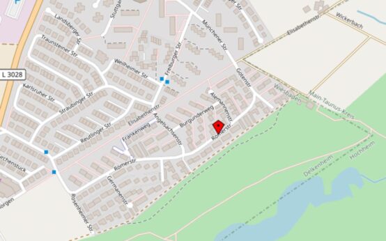 Vollsperrung der Römerstraße in Delkenheim