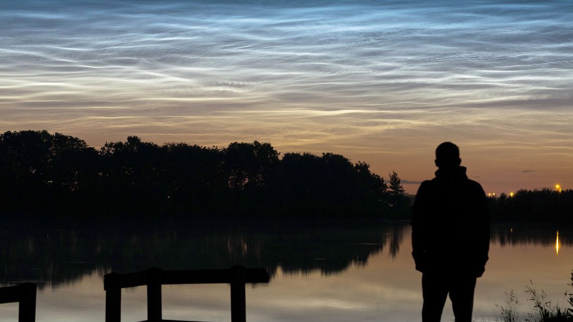 Leuchtende Nachwolken