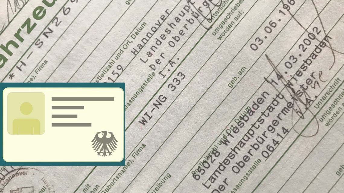 Online-Abmeldung von Kraftfahrzeugen, Auto abmelden