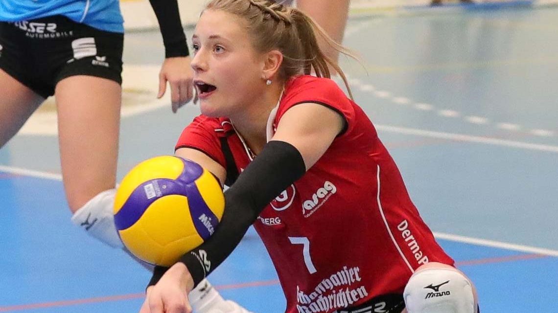 Pia Leweling punktet für den VCW