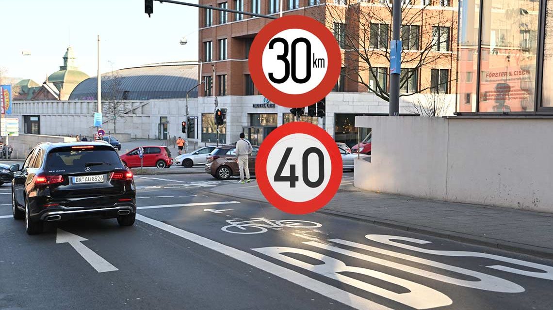 Tempo 30 und 40 werden unabhängig von Formfehler weiterverfolgt