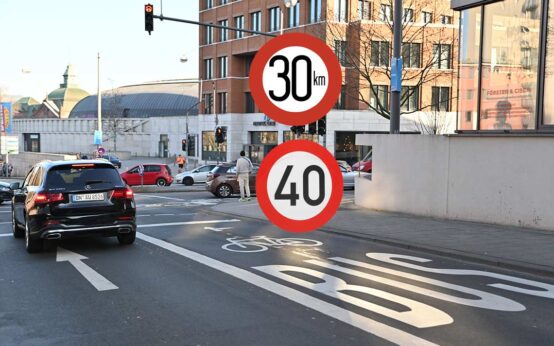 Tempo 30 und 40 werden unabhängig von Formfehler weiterverfolgt