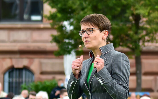 Uta Brehm sieht Wiesbaden als sicheren Hafen