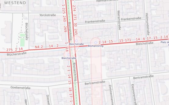 Kanalerneuerung Bismarckring