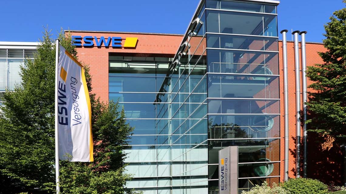 Hauptgebäude der ESWE Versorgungs AG Foto: ESWE