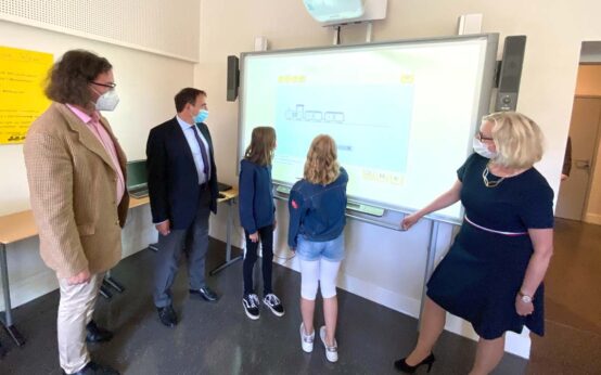 Lerncamp an der Werner-von-Siemens Schule in Wiesbaden. ©HKM