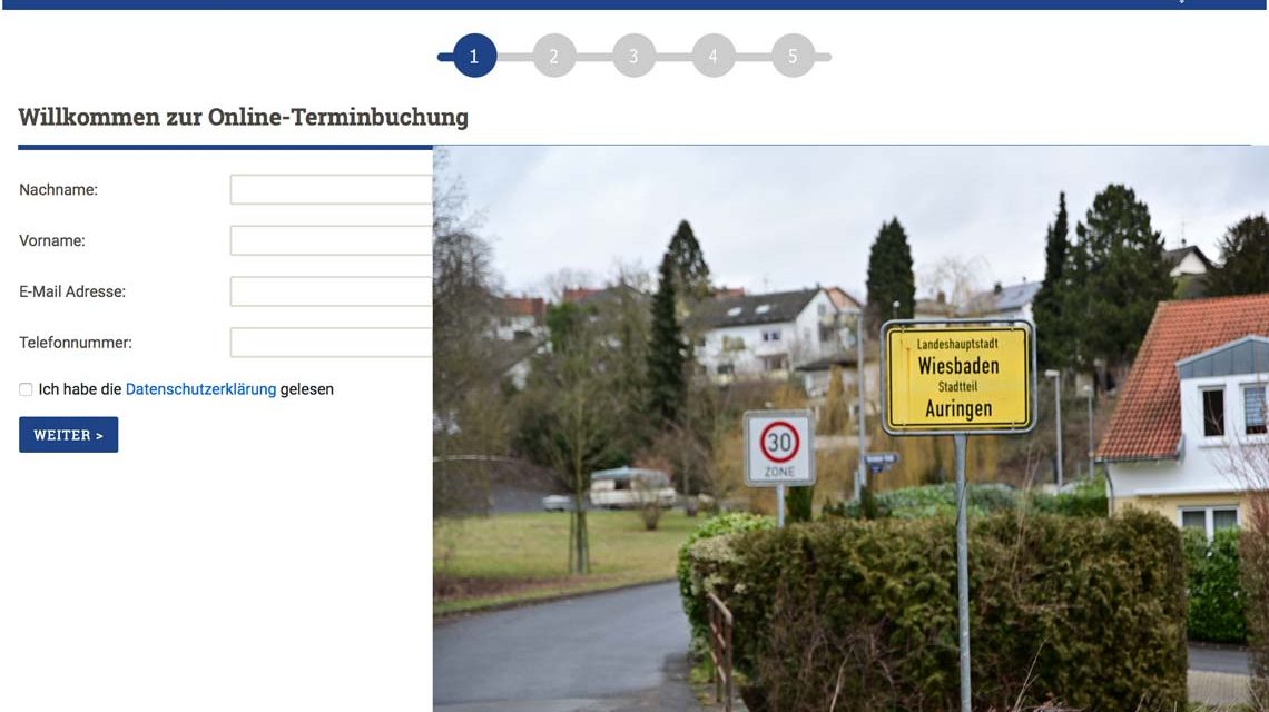 Terminvergabe Auringen