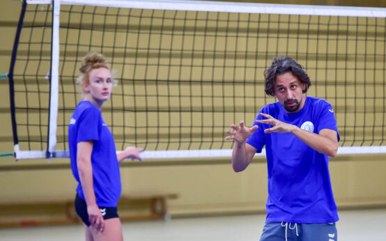 Benedikt Frank, Cheftrainer VCW, Trainingsauftakt